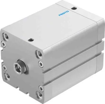 Produktfoto 1 von Festo ADN-80-80-I-PPS-A 572726 Pneumatik-Kompaktzylinder 80 mm Doppeltwirkend, Bohrung Ø 80 mm, bis 10 bar