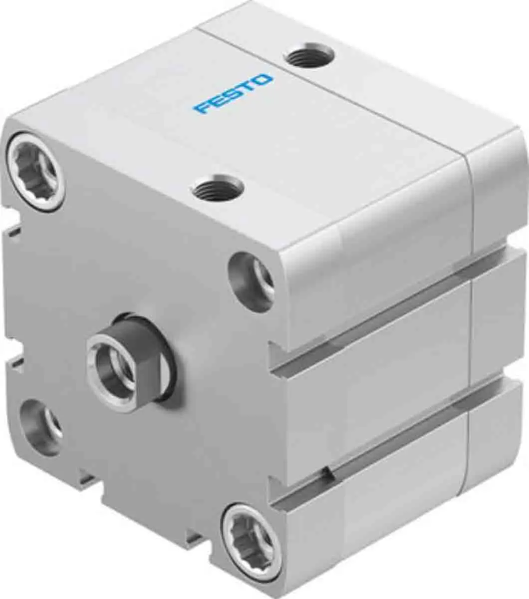 Produktfoto 1 von Festo ADN 536343 Pneumatik-Kompaktzylinder 15 mm Doppeltwirkend, Bohrung Ø 63 mm, bis 10 bar