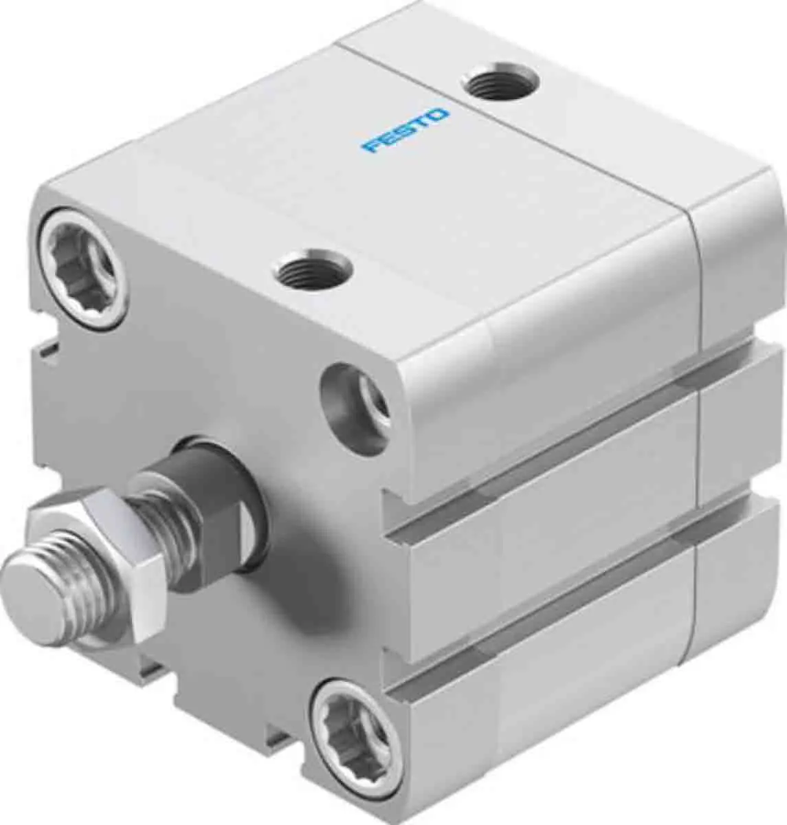 Produktfoto 1 von Festo ADN 572693 Pneumatik-Kompaktzylinder 20 mm Doppeltwirkend, Bohrung Ø 50 mm, bis 10 bar