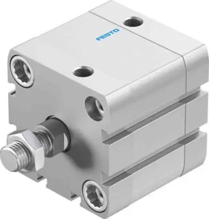 Produktfoto 1 von Festo ADN 572693 Pneumatik-Kompaktzylinder 20 mm Doppeltwirkend, Bohrung Ø 50 mm, bis 10 bar