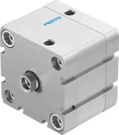Produktfoto 1 von Festo ADN 536343 Pneumatik-Kompaktzylinder doppeltwirkend, Bohrung Ø 63mm / Hub 15mm