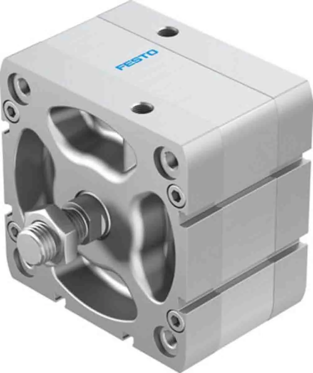 Produktfoto 1 von Festo ADN 536374 Pneumatik-Kompaktzylinder 10 mm Doppeltwirkend, Bohrung Ø 100 mm, bis 10 bar