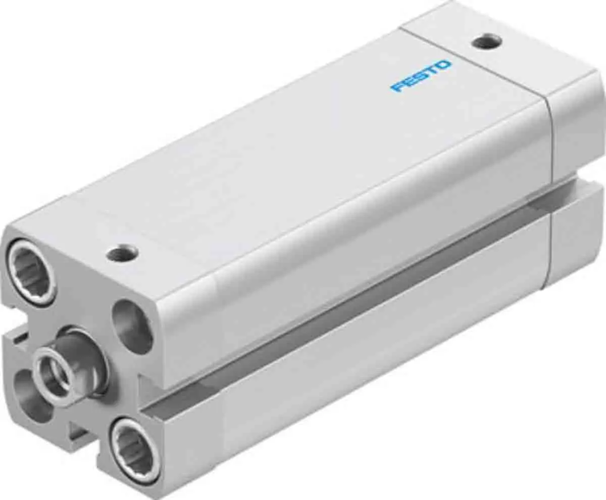 Produktfoto 1 von Festo ADN 577165 Pneumatik-Kompaktzylinder 60 mm Doppeltwirkend, Bohrung Ø 20 mm, bis 10 bar