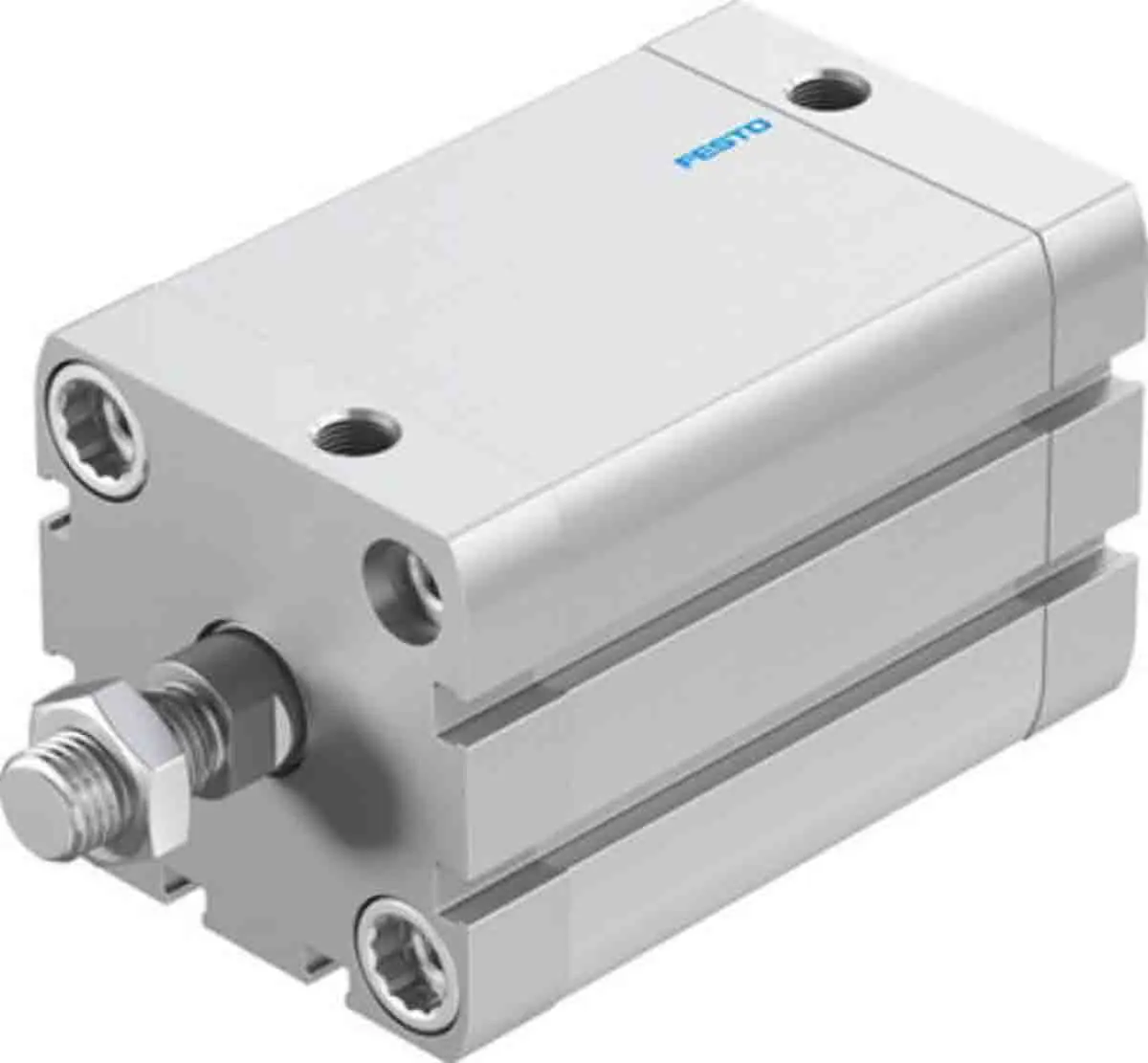 Produktfoto 1 von Festo ADN 572698 Pneumatik-Kompaktzylinder 60 mm Doppeltwirkend, Bohrung Ø 50 mm, bis 10 bar