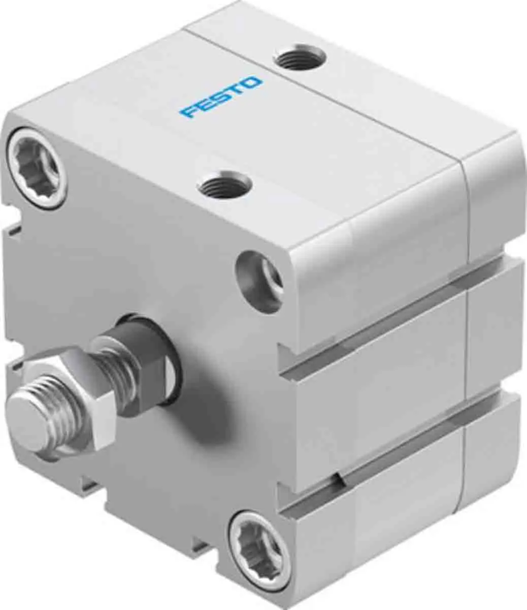 Produktfoto 1 von Festo ADN 572709 Pneumatik-Kompaktzylinder 10 mm Doppeltwirkend, Bohrung Ø 63 mm, bis 10 bar