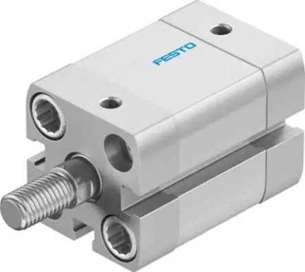 Produktfoto 1 von Festo ADN 577167 Pneumatik-Kompaktzylinder doppeltwirkend, Bohrung Ø 20mm / Hub 15mm