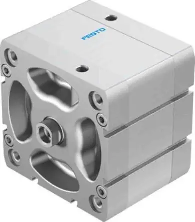 Produktfoto 1 von Festo ADN 536387 Pneumatik-Kompaktzylinder 25 mm Doppeltwirkend, Bohrung Ø 100 mm, bis 10 bar