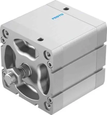 Produktfoto 1 von Festo ADN-100-50-A-P-A 536380 Pneumatik-Kompaktzylinder 50 mm Doppeltwirkend, Bohrung Ø 100 mm, bis 10 bar