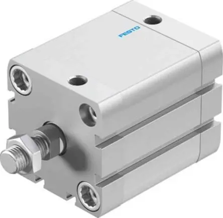 Produktfoto 1 von Festo ADN 572696 Pneumatik-Kompaktzylinder 40 mm Doppeltwirkend, Bohrung Ø 50 mm, bis 10 bar