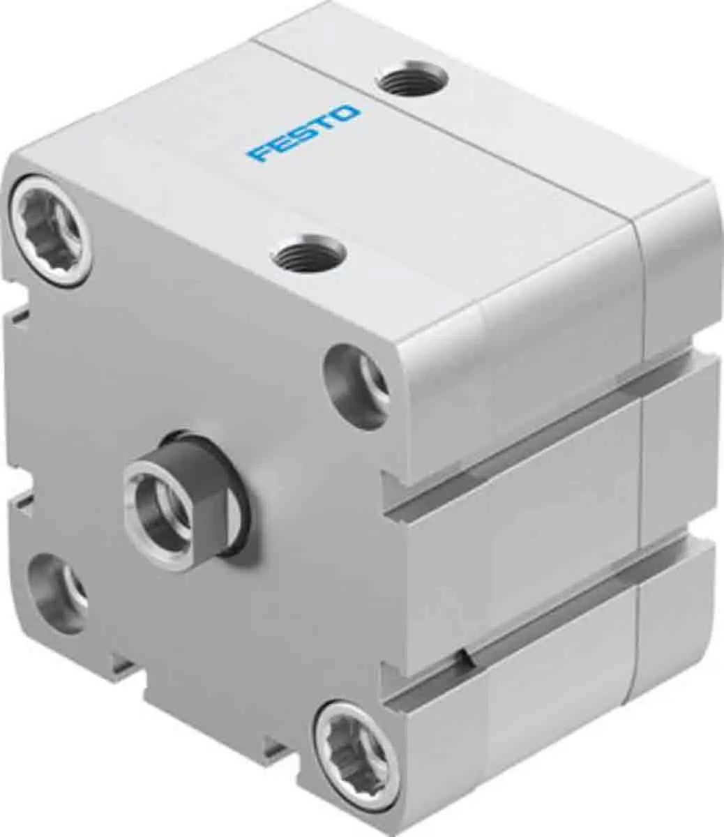 Produktfoto 1 von Festo ADN-63-10-I-PPS-A 572700 Pneumatik-Kompaktzylinder 10 mm Doppeltwirkend, Bohrung Ø 63 mm, bis 10 bar