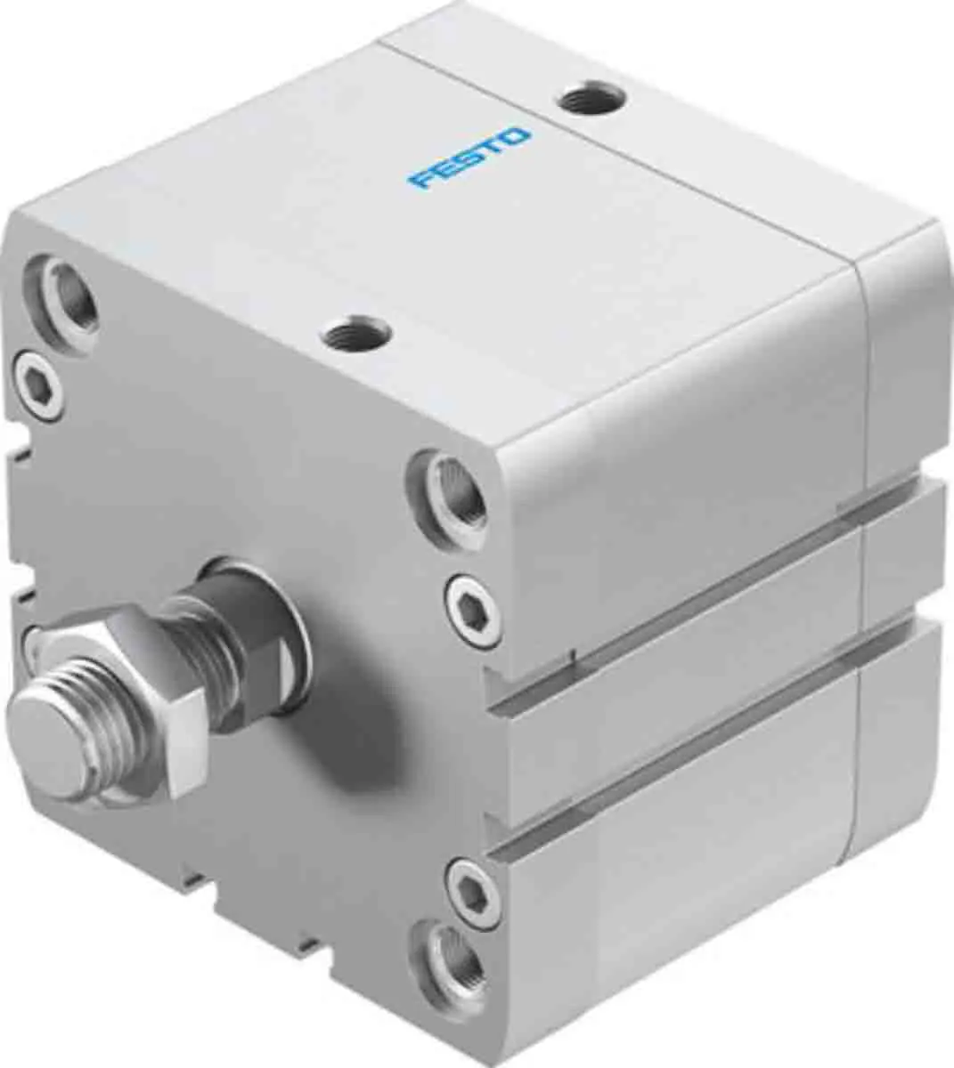 Produktfoto 1 von Festo ADN 536357 Pneumatik-Kompaktzylinder 30 mm Doppeltwirkend, Bohrung Ø 80 mm, bis 10 bar