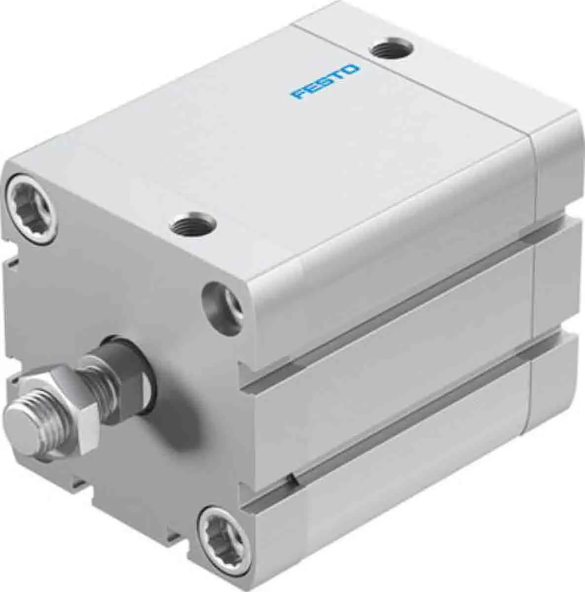 Produktfoto 1 von Festo ADN-63-50-A-PPS-A 572715 Pneumatik-Kompaktzylinder 50 mm Doppeltwirkend, Bohrung Ø 63 mm, bis 10 bar