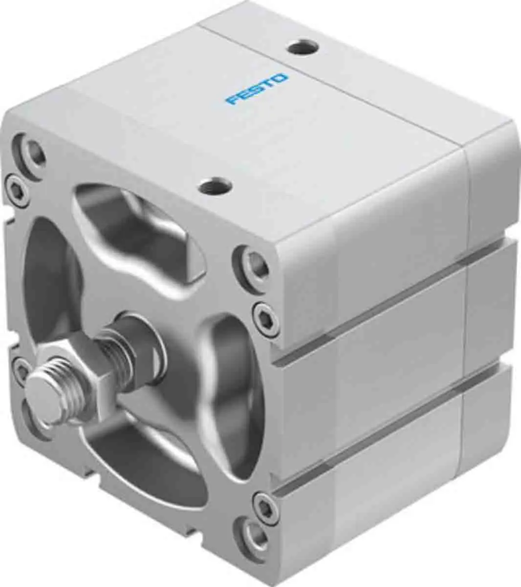Produktfoto 1 von Festo ADN-100-30-A-PPS-A 577203 Pneumatik-Kompaktzylinder 30 mm Doppeltwirkend, Bohrung Ø 100 mm, bis 10 bar
