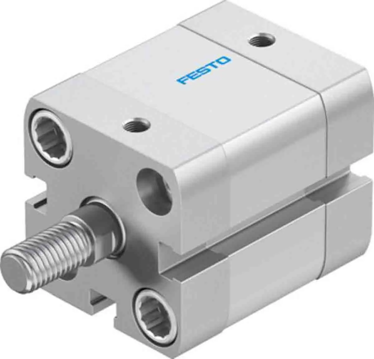 Produktfoto 1 von Festo ADN-25-10-A-PPS-A 577182 Pneumatik-Kompaktzylinder 10 mm Doppeltwirkend, Bohrung Ø 25 mm, bis 10 bar