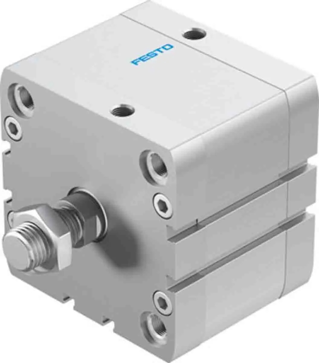 Produktfoto 1 von Festo ADN 572730 Pneumatik-Kompaktzylinder 25 mm Doppeltwirkend, Bohrung Ø 80 mm, bis 10 bar