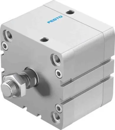 Produktfoto 1 von Festo ADN 572730 Pneumatik-Kompaktzylinder 25 mm Doppeltwirkend, Bohrung Ø 80 mm, bis 10 bar