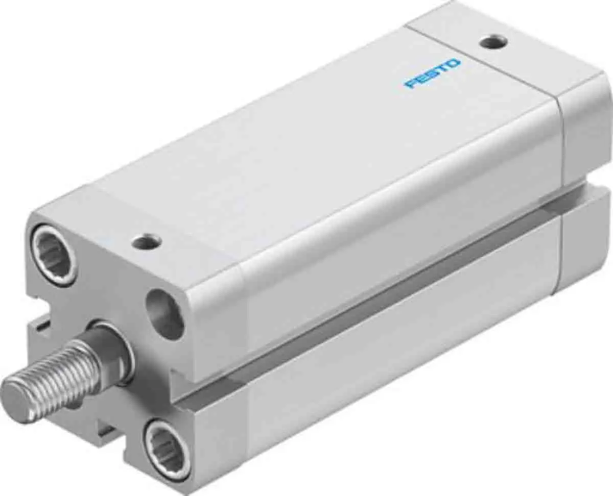Produktfoto 1 von Festo ADN 577189 Pneumatik-Kompaktzylinder 60 mm Doppeltwirkend, Bohrung Ø 25 mm, bis 10 bar
