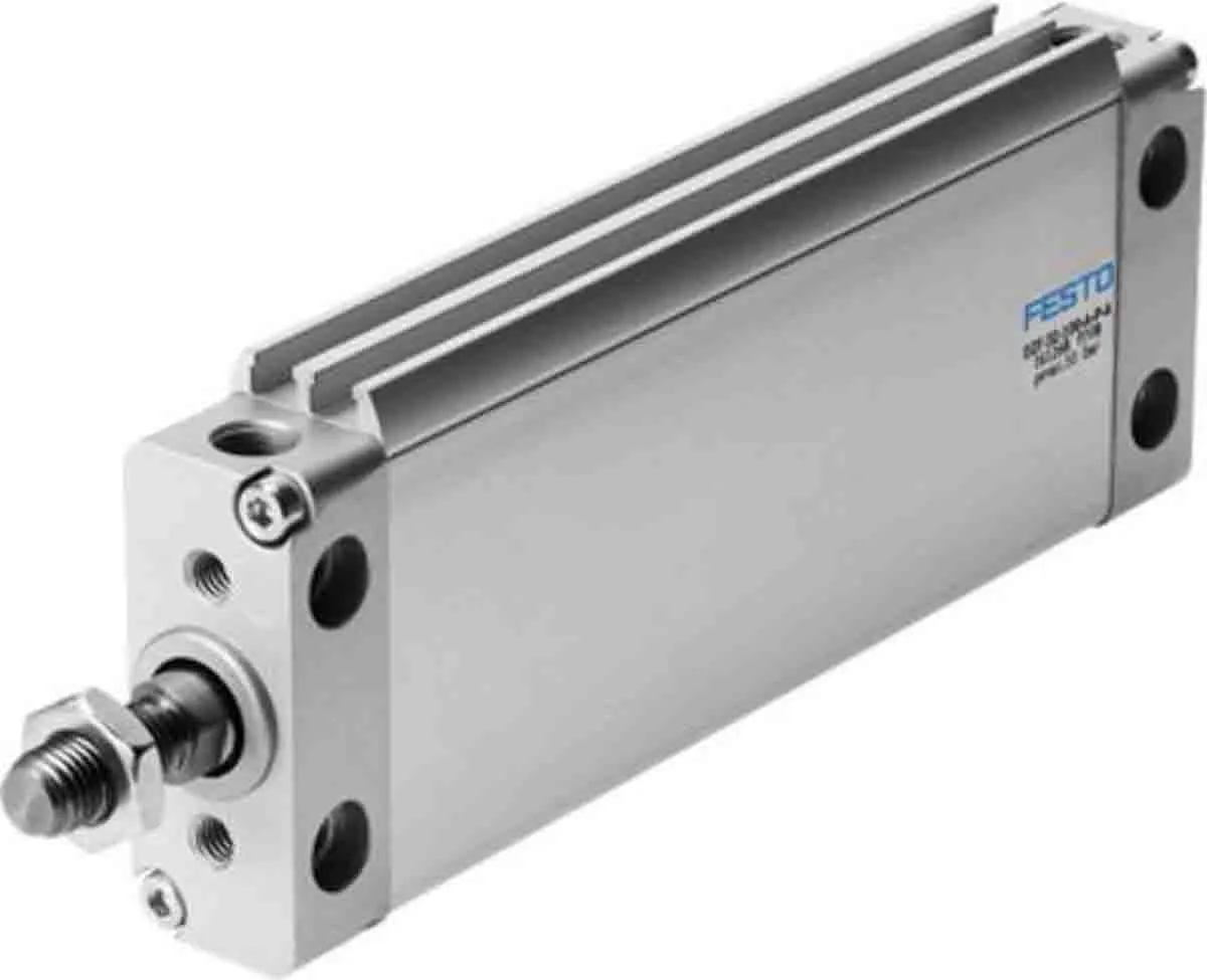 Produktfoto 1 von Festo DZF 161257 Pneumatik-Kompaktzylinder 160 mm Doppeltwirkend, Bohrung Ø 25 mm, bis 10 bar