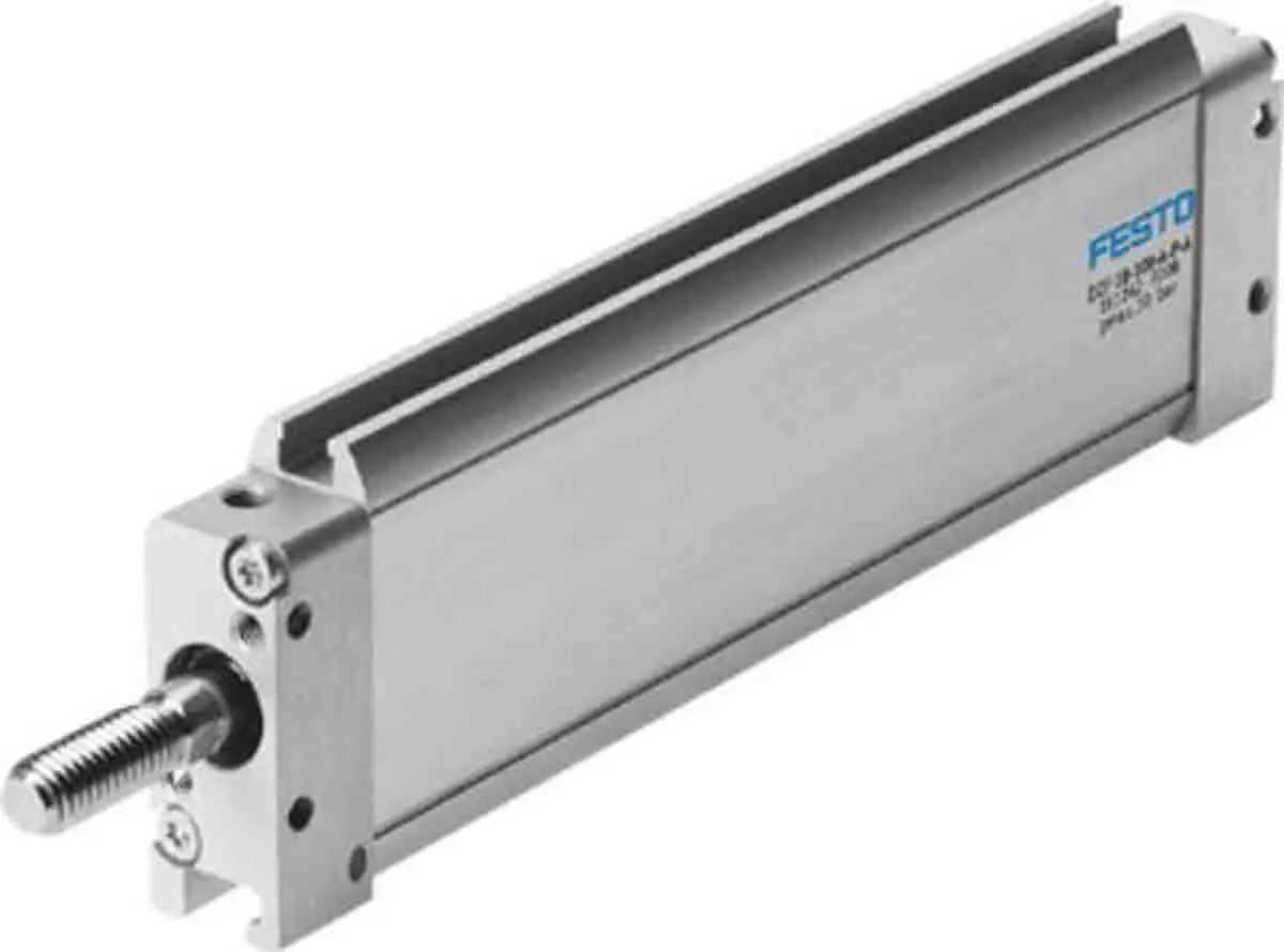 Produktfoto 1 von Festo DZF 161244 Pneumatik-Kompaktzylinder 160 mm Doppeltwirkend, Bohrung Ø 18 mm, bis 10 bar