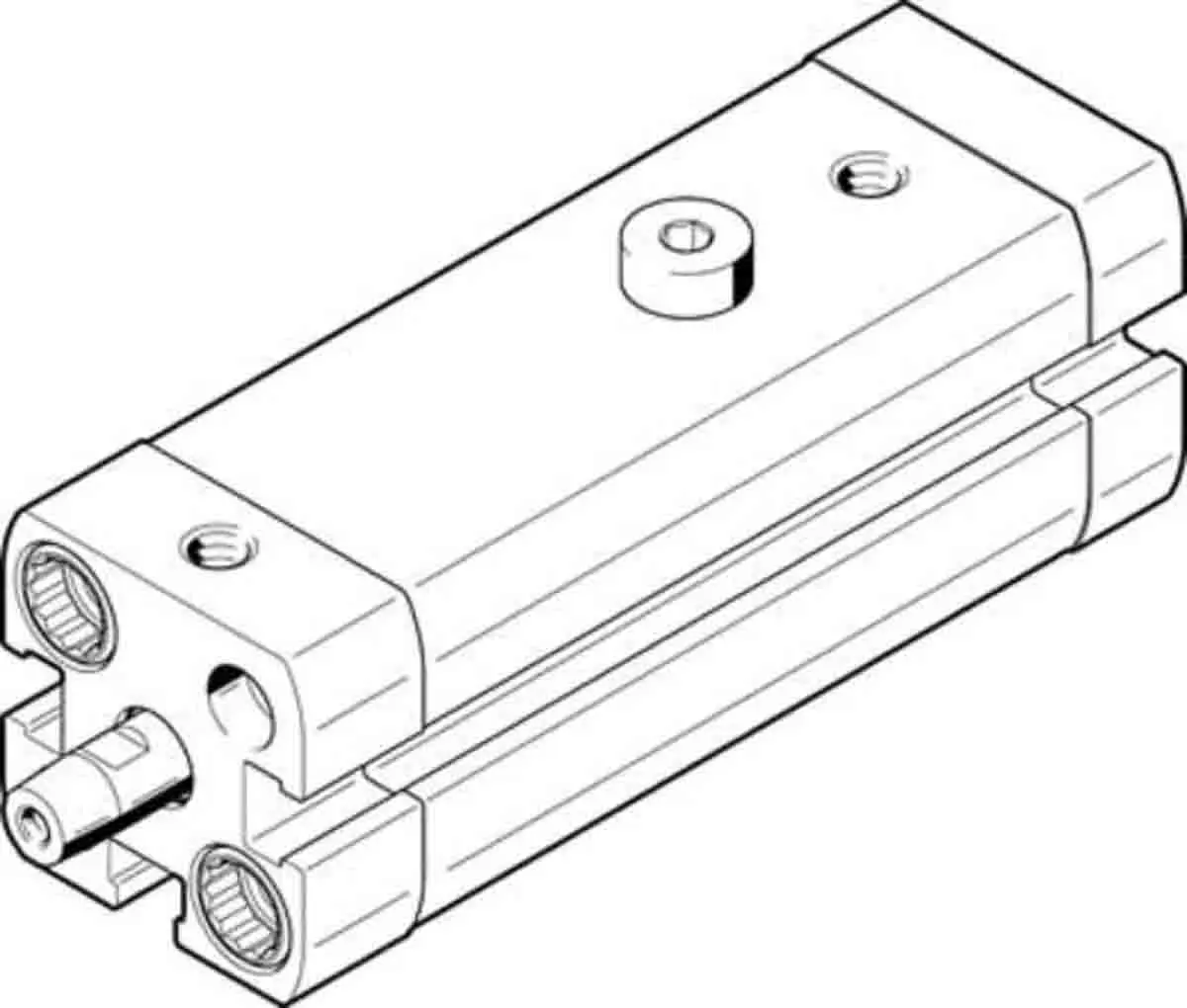 Produktfoto 1 von Festo Serie CLR Spannantrieb, Kolben-Ø 12 mm, bis 10 bar