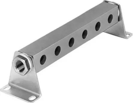 Produktfoto 1 von Festo Serie PAL 9767 Aluminium Verteiler 6-Stationen Anschluss G
