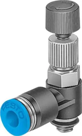 Produktfoto 1 von Festo LRLL-1/8-QS-6 Pneumatikregler G 1/8 Steckverbinder QS
