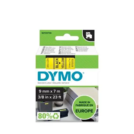 Produktfoto 1 von Dymo Beschriftungsband Schwarz für Dymo 500TS, Dymo, mobiles Etikettiergerät, Dymo 210D, Dymo 160, Dymo 450 DUO, Dymo