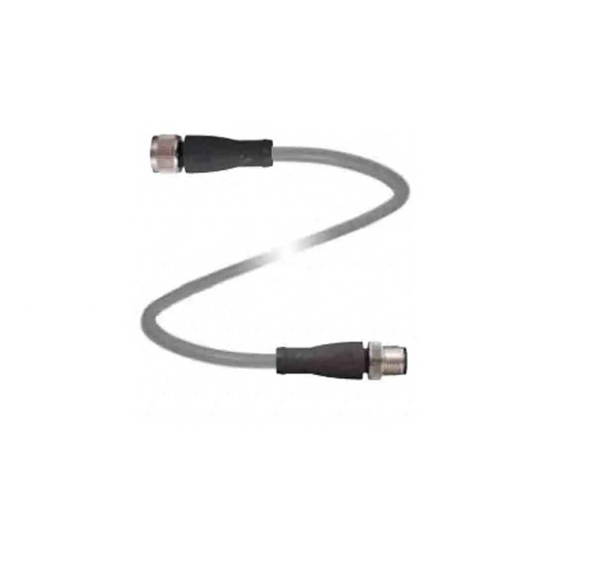 Produktfoto 1 von Pepperl + Fuchs V1-G-5M-PUR-V1-G, 4-polig Sensor-Betätigungselementkabel, Gerade Buchse 4 / Gerade Stecker, Länge 5 m