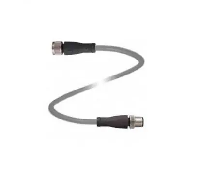 Produktfoto 1 von Pepperl + Fuchs V1-G-10M-PVC-V1-G, 4-polig Sensor-Betätigungselementkabel, Gerade Buchse 4 / Gerade Stecker, Länge 10 m