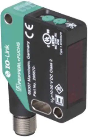 Produktfoto 1 von Pepperl + Fuchs OBG8000 Kubisch Optischer Sensor, Reflektierend, NPN/PNP Ausgang