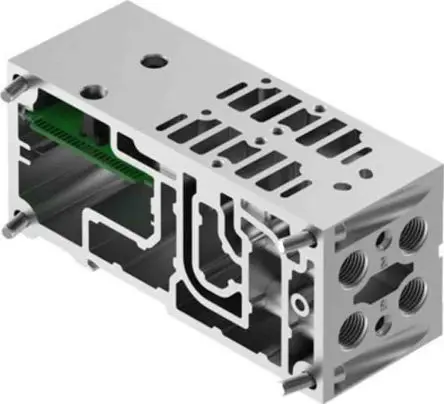 Produktfoto 1 von Festo Serie VABV 546211 Aluminiumdruckguss Ventil-Verteilerplatte