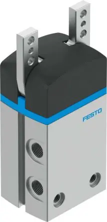 Produktfoto 1 von Festo DHWS Pneumatikgreifer, Doppeltwirkend-Ausführung, 2 Greifarme, Winkel, 8 bar max. 1/8 in G