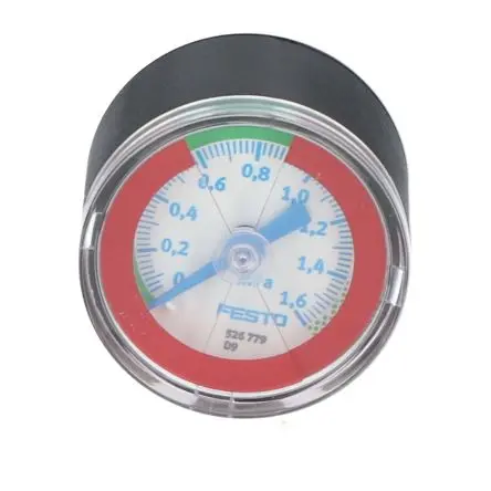 Produktfoto 1 von Festo Mit Gewinde MA Manometer 40 mm 0 bar → 16 bar ABS Gehäuse 1/8 in R