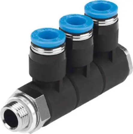 Produktfoto 1 von Festo QSLV2-G3/8-8 186228 Außengewinde G3/8