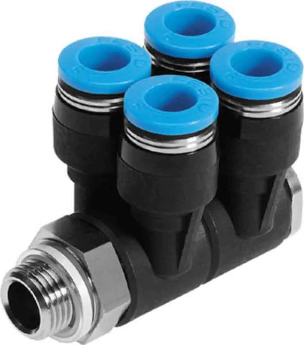 Produktfoto 1 von Festo QSLV4-G3/8-8 186248 Außengewinde G3/8