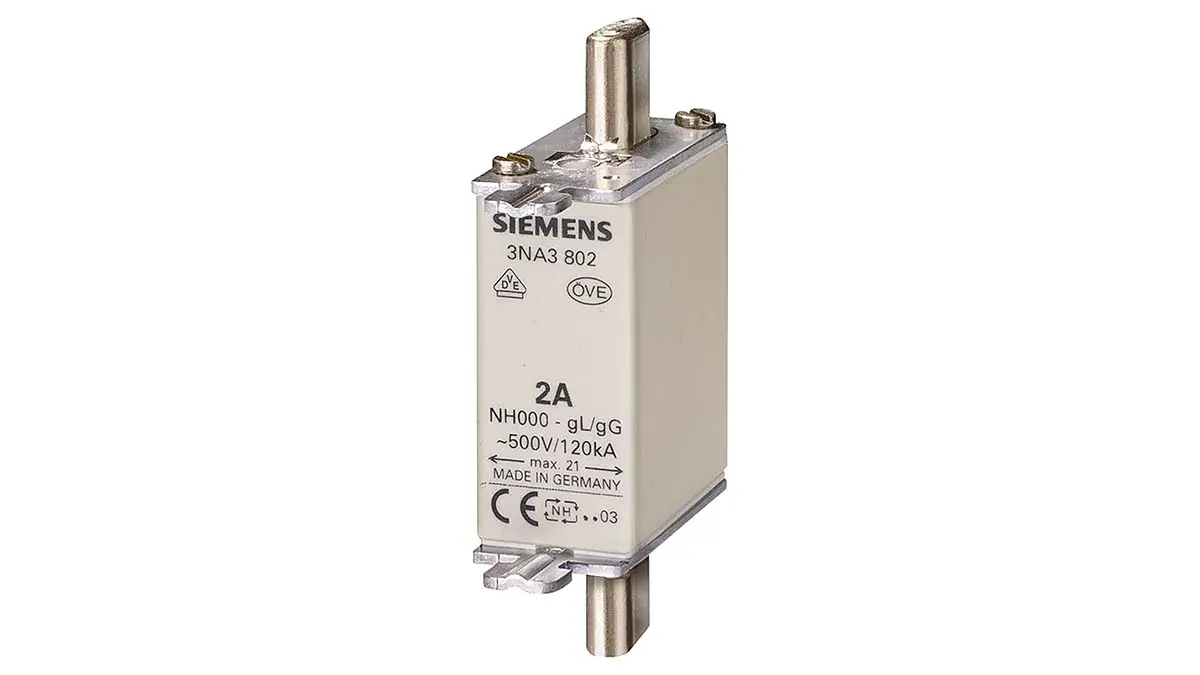 Produktfoto 1 von Siemens Sicherungseinsatz NH000, 250V ac / 160A F, gG IEC 60947-2