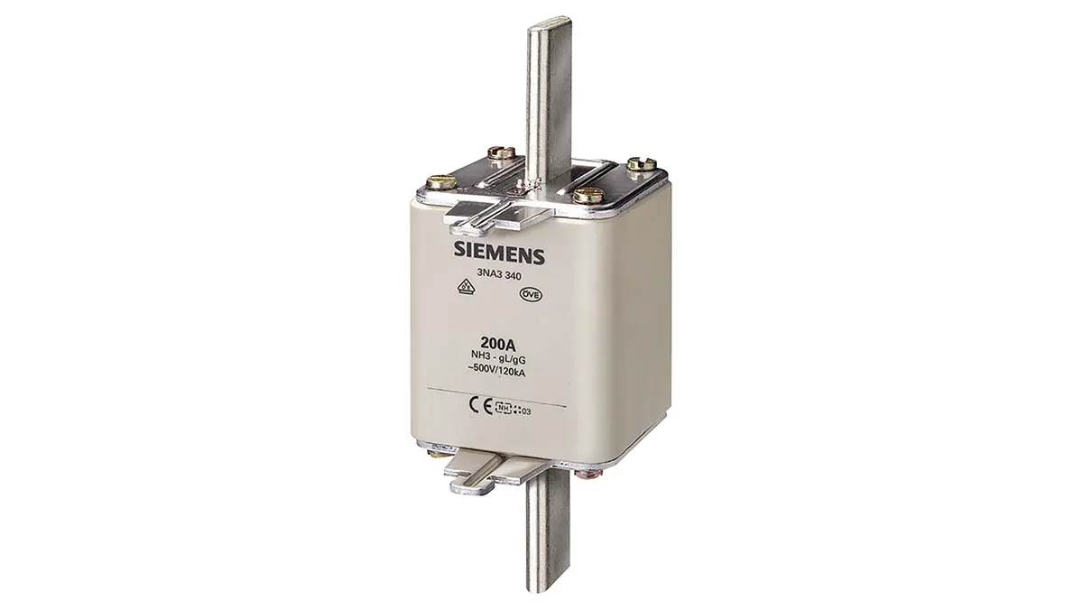 Produktfoto 1 von Siemens Sicherungseinsatz NH3, 500V ac / 500A F, gG