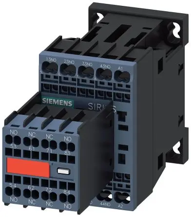 Produktfoto 1 von Siemens 3RH2 Hilfsschütz 24V dc-Spule / 10 A 24V dc 6 Schließer, 2 Öffner 8-Hilfskontakte