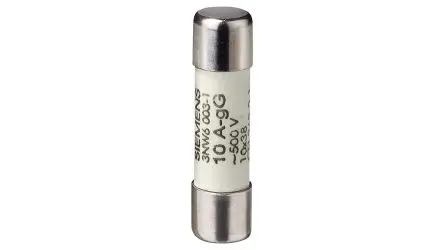 Produktfoto 1 von Siemens SENTRON Patronensicherung F / 6A 10 x 38 mm 600V gG