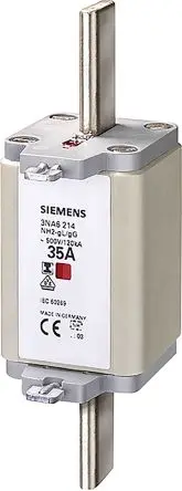 Produktfoto 1 von Siemens 3NA Sicherungseinsatz NH2, 500V ac / 250A F, gG No