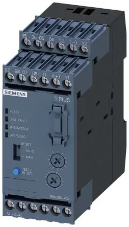 Produktfoto 1 von Siemens 3RB22 Überlastrelais, / 0.3A, 630 A 2 Schließer/2 Öffner, 240V / 6A 2P, 111 mm x 45mm