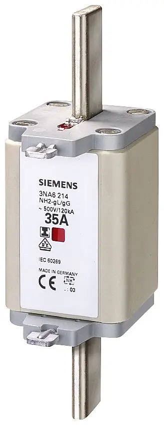 Produktfoto 1 von Siemens Sicherungseinsatz NH2, 500V ac / 315A F, gG IEC 60269