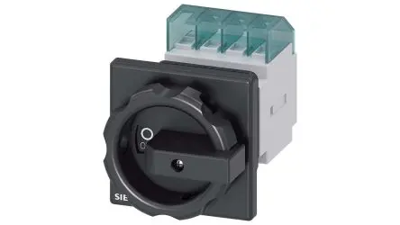 Produktfoto 1 von Siemens SENTRON Trennschalter 3-polig Frontplatte 25A Rot IP65 3-phasig
