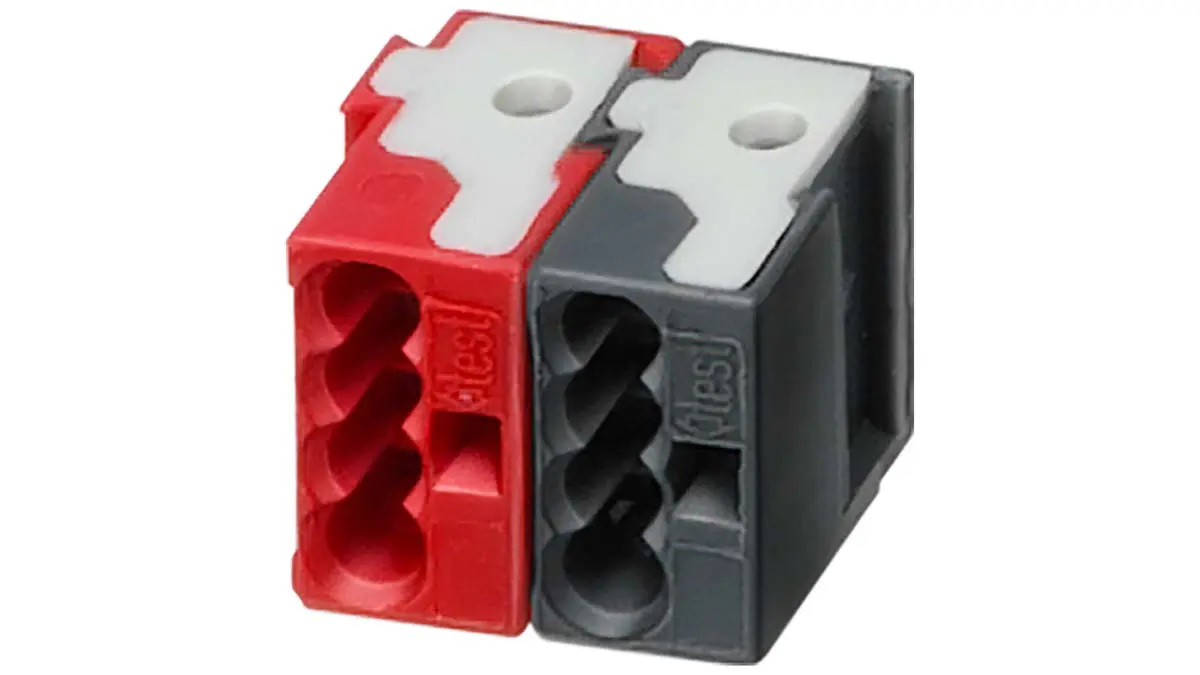 Produktfoto 1 von Siemens 5WG Anschlussstecker Rot, Grau 4-polig Steckbar