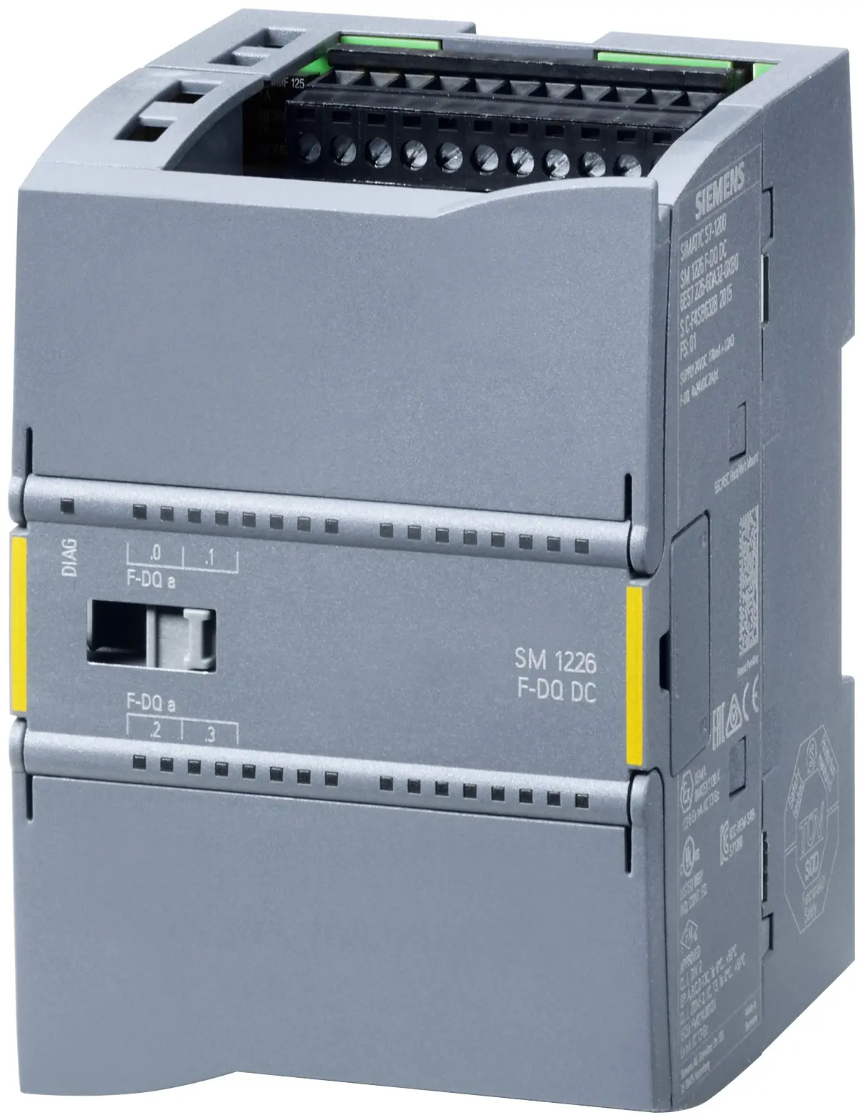 Produktfoto 1 von Siemens SIMATIC ET 200S Digitales E/A-Modul für Serie S7-1200 / 4 x  Digital Ausgang 20,4 V, 28,8 V 2 A 200m