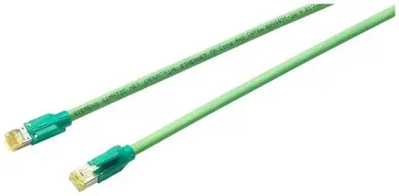 Produktfoto 1 von Siemens 6XV1870 Cat6a Ethernet-Kabel, 6 m, Grün Abgeschirmt