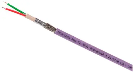 Produktfoto 1 von Siemens 6XV1830 Datenkabel 50.26 mm² 20 m Ø 8 mm Polyurethan isoliert Violett