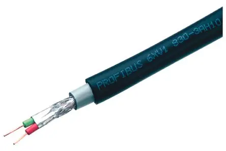 Produktfoto 1 von Siemens 6XV1830 Datenkabel 91.6 mm² 20 m Ø 8 mm Polyvinylchlorid isoliert Schwarz