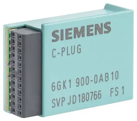Produktfoto 1 von Siemens Scalance Stecker Stecker Typ C für SIMATIC NET-Produkte mit C-Stecker-Steckplatz