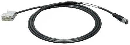 Produktfoto 1 von Siemens 6GT2091, 8-polig Sensor-Betätigungselementkabel, Rechtwinklig Buchse 9 / D-Sub 9-polig Stecker, Länge 2 m
